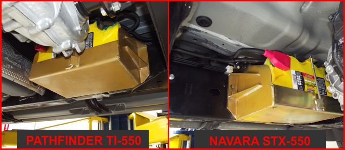 Frame mount battery box for chevy van
